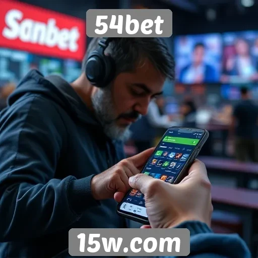 Acessibilidade do site 54bet em dispositivos móveis